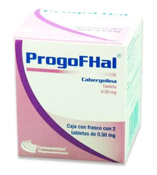  Progofhal 0.5 mg 2 tabletas