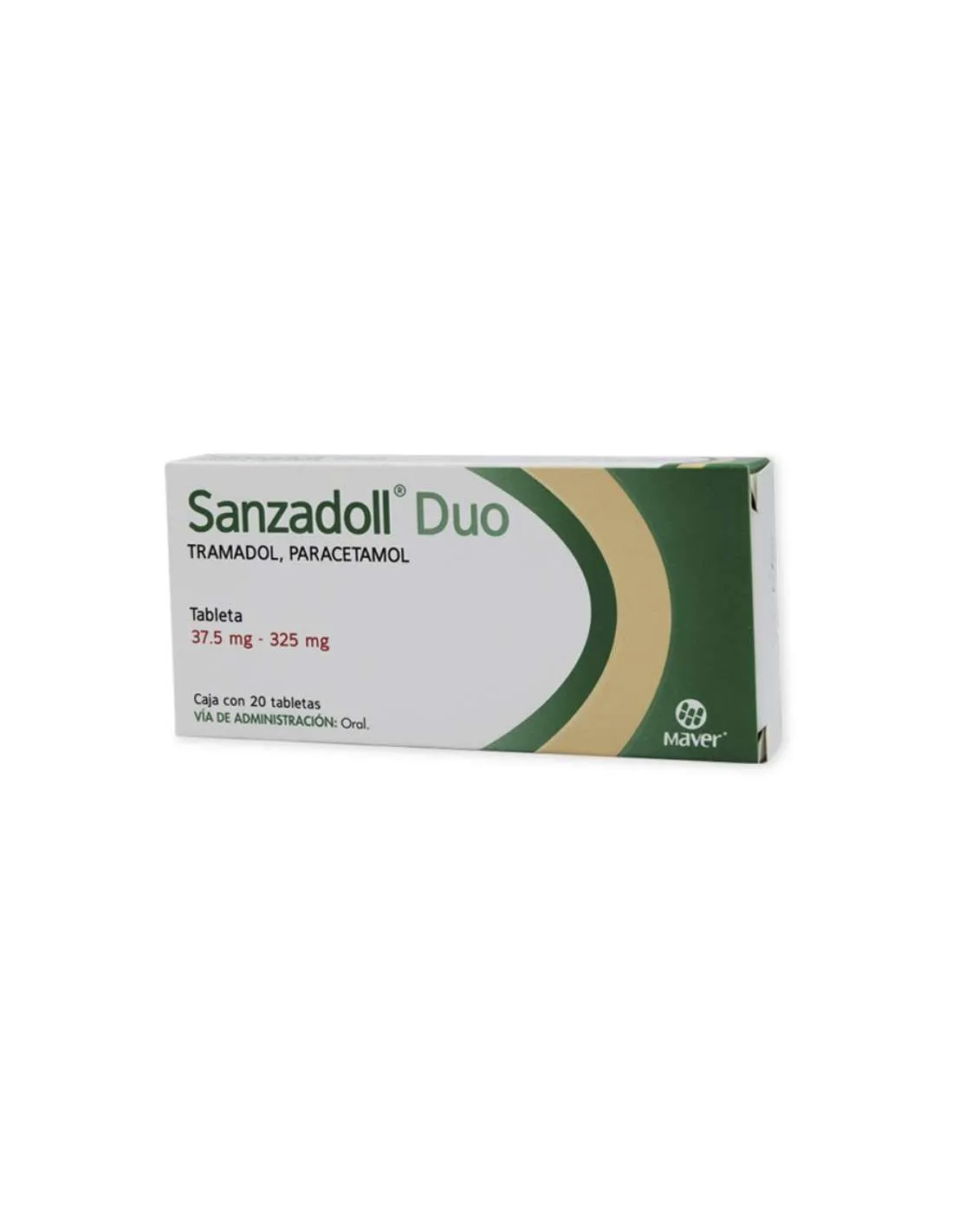  SANZADOLL DUO 20 TAB 37.5/325 MG