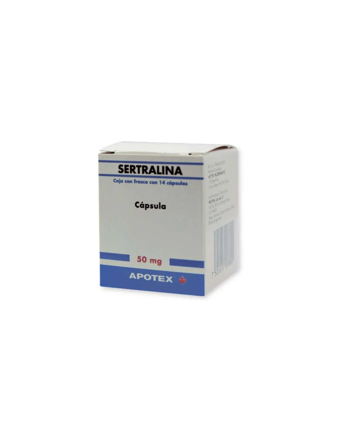  SERTRALINA 14 CAPS 50 MG