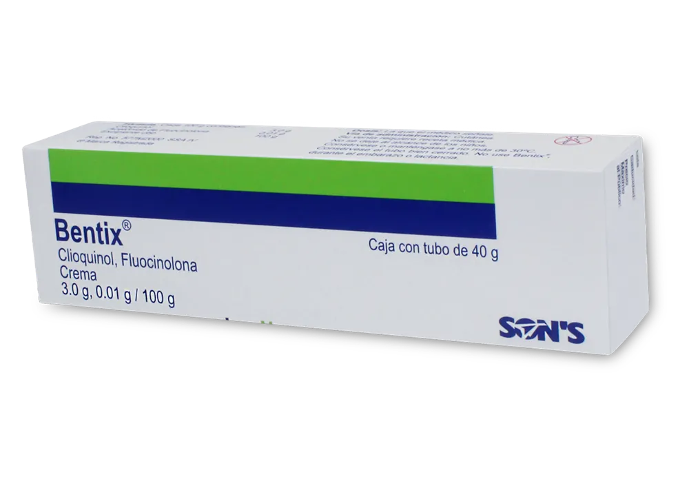 BENTIX 1 CMA 40G 3/0.0 % CLIOQUINOL-FLUOCINOLONA