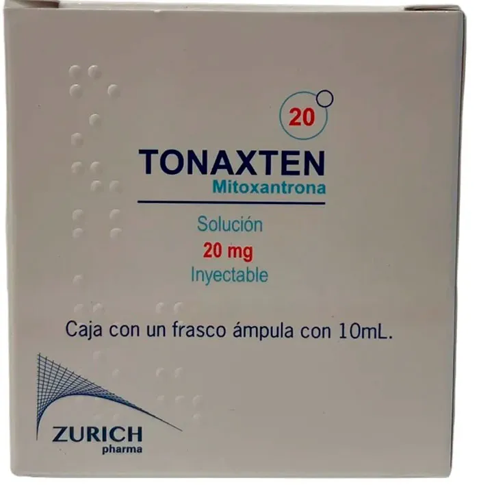 Tonaxten Clorhidrato De Mitoxantrona 20 Mg / 10 mL Solución Inyectable