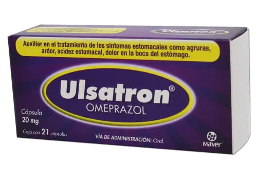  ULSATRON 21 CAPS 20 MG