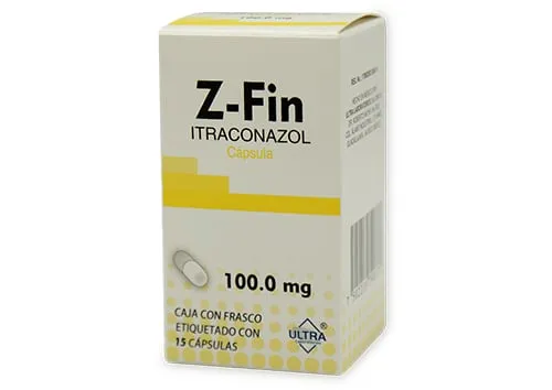  Z-FIN ITRACONAZOL 15 CAPS 100 MG