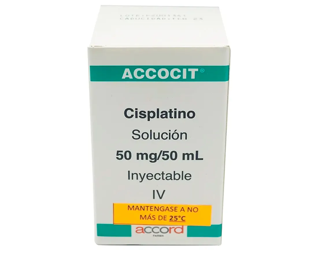 Accocit 50 mg / 50 ml Cisplatino