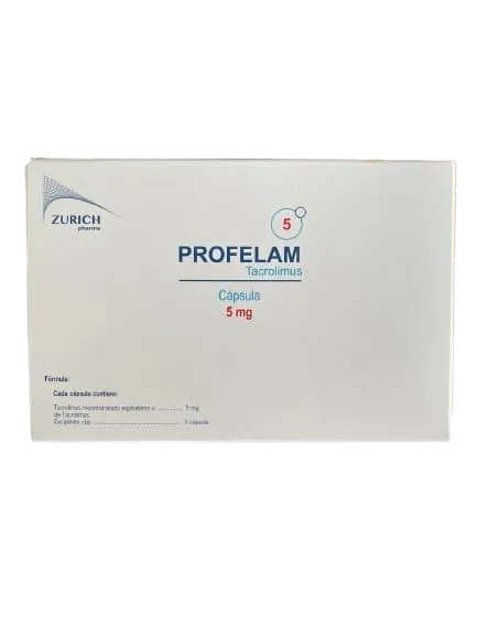 Profelam Tacrolimus 5 mg 100 cap