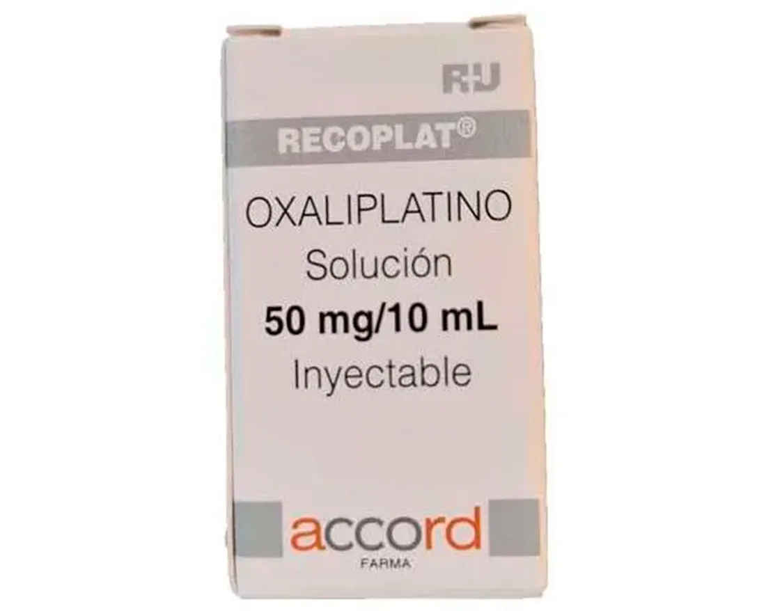 RECOPLAT OXALIPLATINO 50 MG / 10 ML SOLUCIÓN INYECTABLE