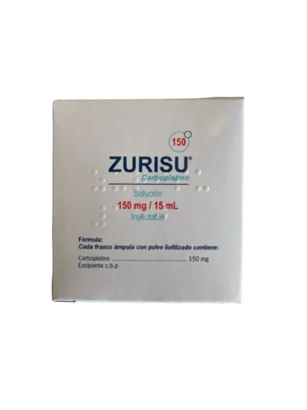 ZURISU, Carboplatino 150mg/15ml Sol Iny