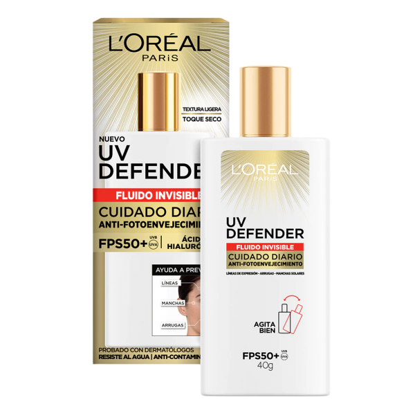 Bote de Protector solar loreal anti envejecimiento