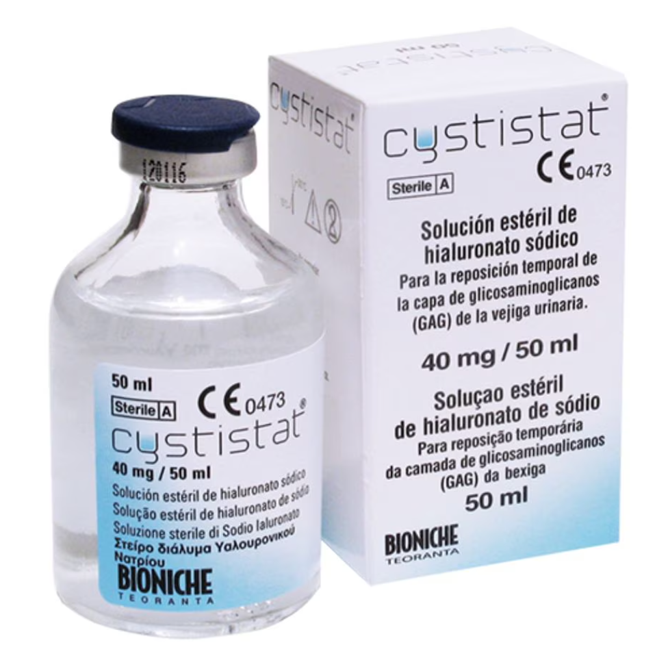 HIOALURONATO SÓDICO CYSTISTAT 40MG/50ML FCO AMP: SÓDICO CYSTISTAT, MYLAN. Disponible en Farmasmart. Compra en línea.