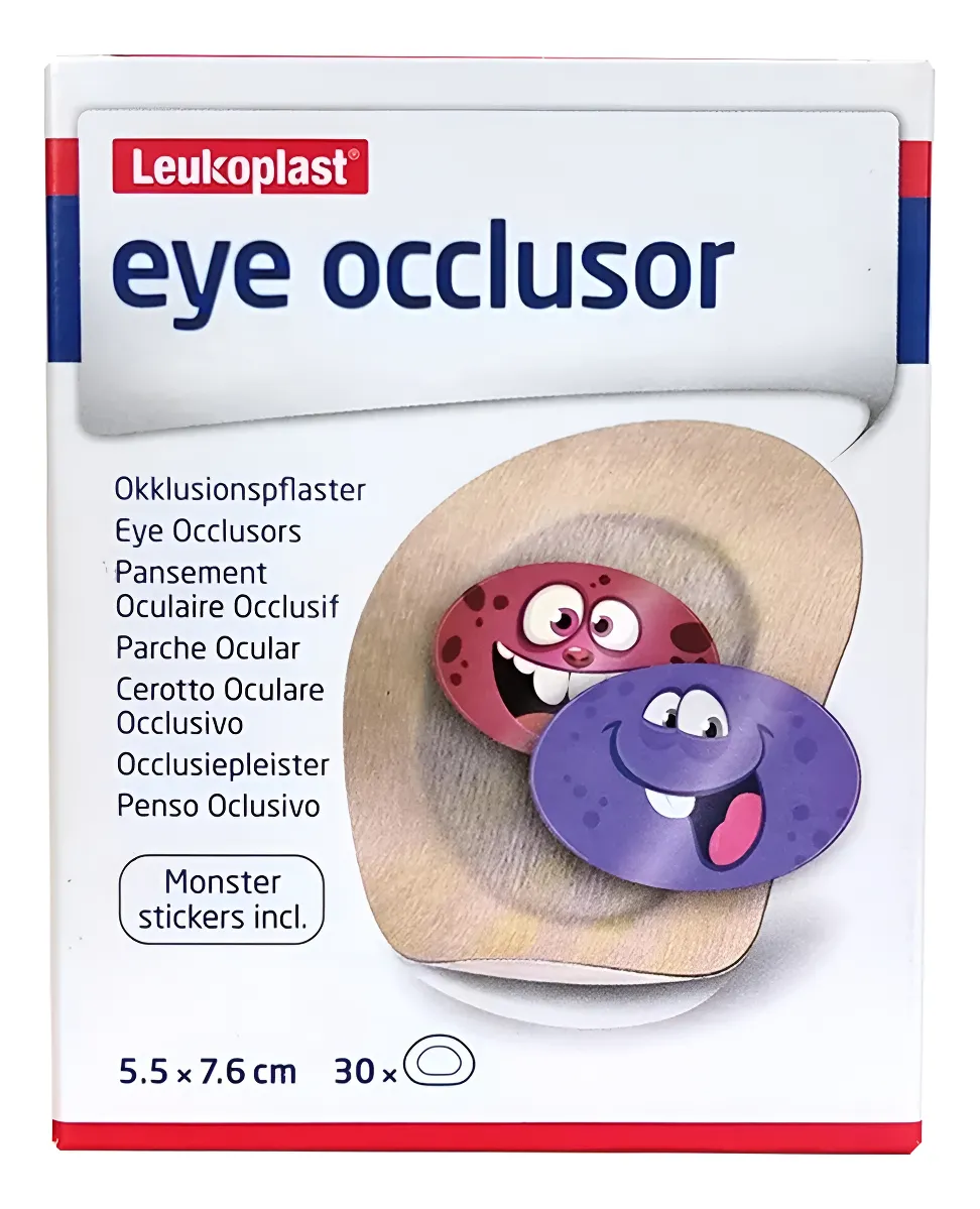  Parche Ocular Leukoplast 5.5 Cm X 7.6 cm