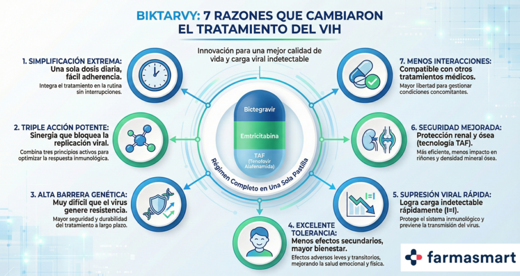 biktarvy para que sirve emtricitabina tenofovir emtricitabina tratamiento del vih tratamiento vih vih tratamiento