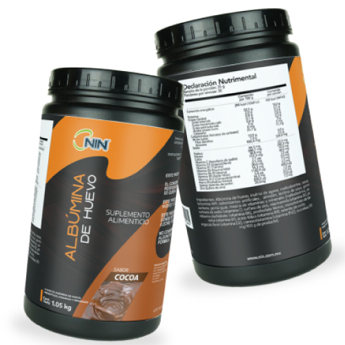 ALBUMINA DE HUEVO NIN COCOA